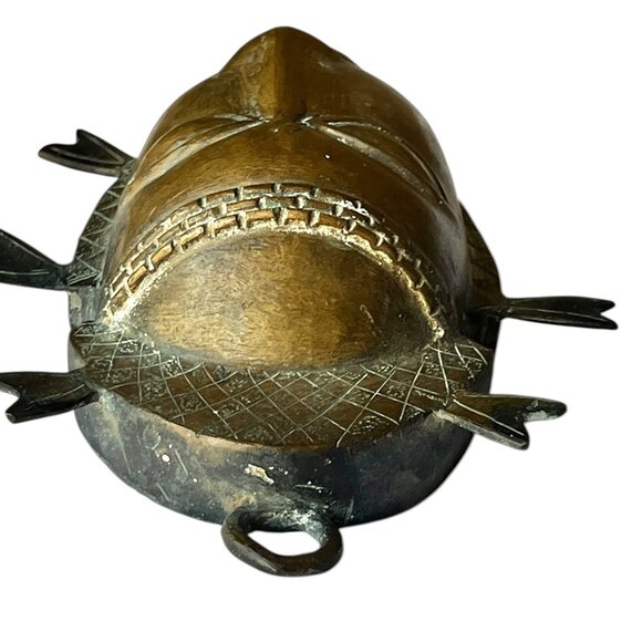 Baule Mask Brass / Bronze Cote D'Ivoire African Tribal Mask Wall Art - Picture 9 of 13